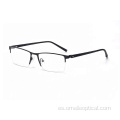 Gafas ópticas clásicas de lentes ópticas cuadradas para adultos